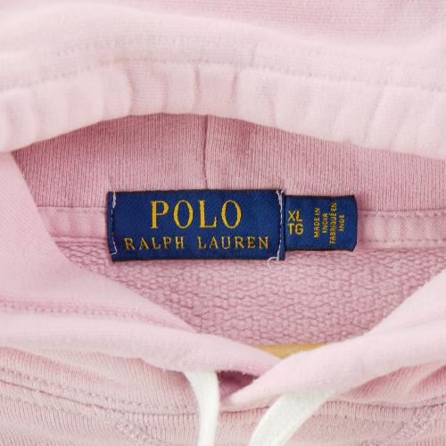 Sportswear - Polo Ralph Lauren Sweat à capuche RL Fleece Hoodie Poney Polo brodé Homme Taille XL Rose #QWE1294 - photo 9