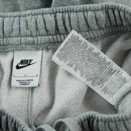 Fitness / Cardio training - Nike Jogging Foundation Fleece Jogger Sportswear Club Coupe standard Homme Taille L Gris #QWE3934 - photo 7
