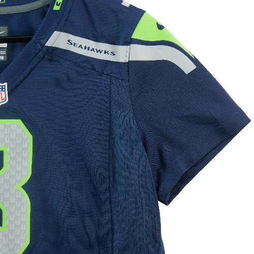 Football Américain - Nike Maillot NFL Seattle Seahawks On Field Russell Wilson 3 Game Jersey Taille L #QWE3153 - photo 9
