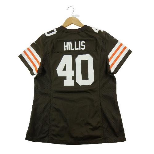 Football Américain - Nike Maillot NFL Cleveland Browns Peyton Hillis On Field Game Jersey Taille L #QWE3661 - photo 9