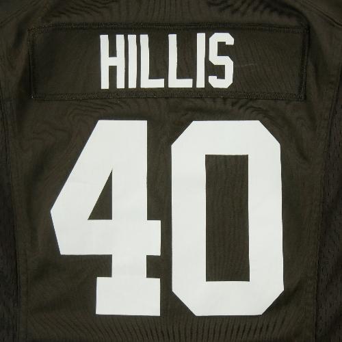 Football Américain - Nike Maillot NFL Cleveland Browns Peyton Hillis On Field Game Jersey Taille L #QWE3661 - photo 9