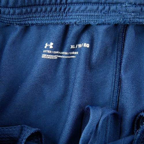 Fitness / Cardio training - Under Armour Jogging Fitted Piqué Bas Zippés Poches Zippées UA Homme Taille XL Bleu #QWE4016 - photo 8