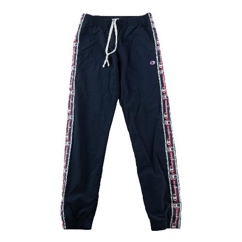 Fitness / Cardio training - Champion Jogging Elastic Cuff Pants Y2K Coupe tapered Doublure mesh Homme Taille S Marine #QWE3321 - photo 9