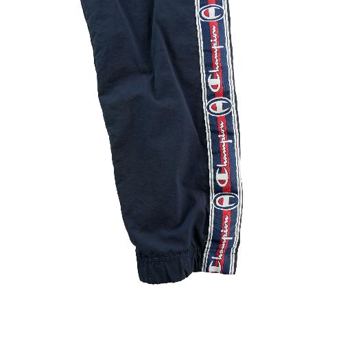 Fitness / Cardio training - Champion Jogging Elastic Cuff Pants Y2K Coupe tapered Doublure mesh Homme Taille S Marine #QWE3321 - photo 9