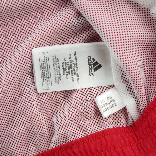 Fitness / Cardio training - Adidas Veste ClimaLite Colorblock rouge blanc Doublure mesh Y2K Homme Taille M #QWE0138 - photo 9