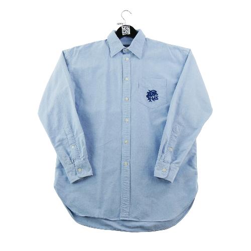 Sportswear - Polo Ralph Lauren Chemise classique Homme Taille M uni Bleu clair #QWE3599 - photo 8