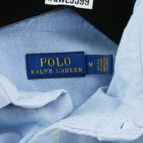Sportswear - Polo Ralph Lauren Chemise classique Homme Taille M uni Bleu clair #QWE3599 - photo 8