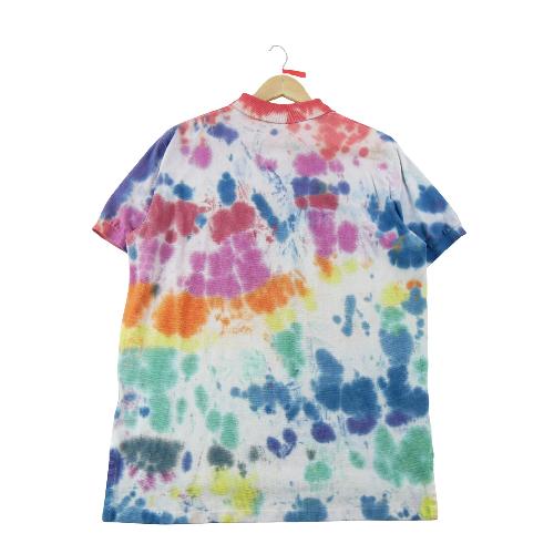 Golf - Polo Ralph Lauren Polo manches courtes Classic Fit Tie-Dye Mesh Poney brodé Homme Taille L #QWE2352 - photo 7