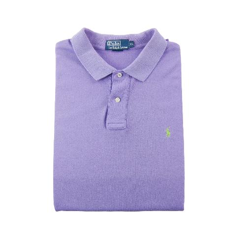 Polo Ralph Lauren Polo manches courtes Regular Fit Pony Vert Vintage Y2K Homme Taille XL #QWE1149