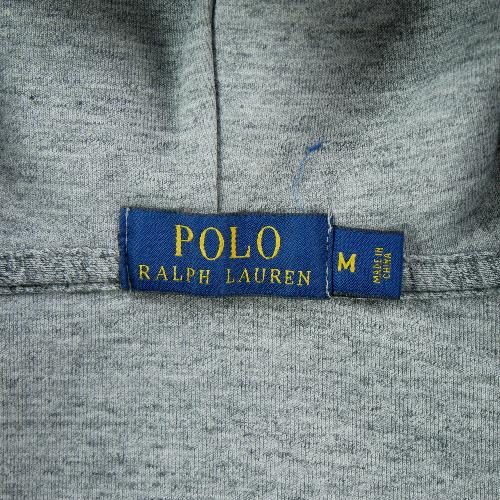 Sportswear - Polo Ralph Lauren Sweat à capuche Modern Slim Poney brodé Homme Taille M Gris #QWE0157 - photo 9