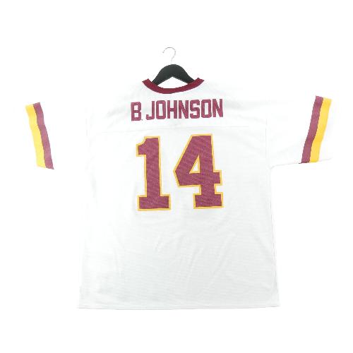 Football Américain - Logo Athletic Maillot NFL Washington Redskins Y2K Brad Johnson #14 NFL 1999-2000 Taille L #QWE3991 - photo 7