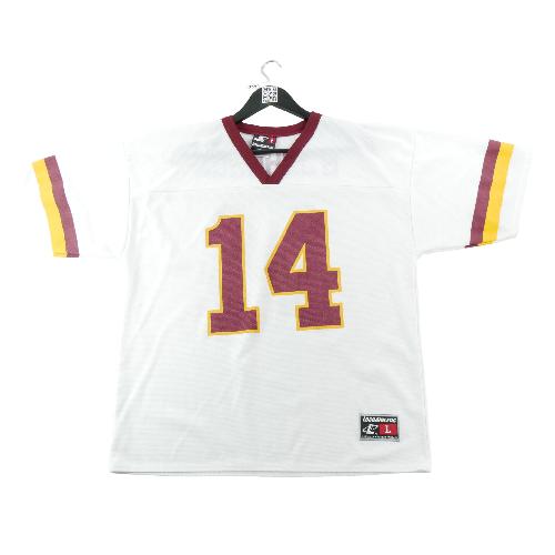 Football Américain - Logo Athletic Maillot NFL Washington Redskins Y2K Brad Johnson #14 NFL 1999-2000 Taille L #QWE3991 - photo 7