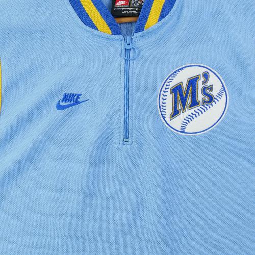 Baseball - Nike Maillot Seattle Mariners Jay Buhner #19 Seattle Mariners rétro Taille M #QWE3707 - photo 9