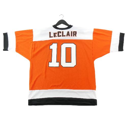 Hockey sur glace - Logo 7 Maillot NHL Philadelphie Flyers Y2K John LeClair #10 Made in USA Vintage Taille L #QWE3294 - photo 9