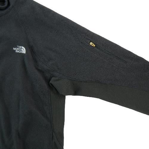 Course à pied route - The North Face Pull polaire Flight Series FlashDry Polaire 1/2 zip Homme Taille XL Noir #QWE1634 - photo 9