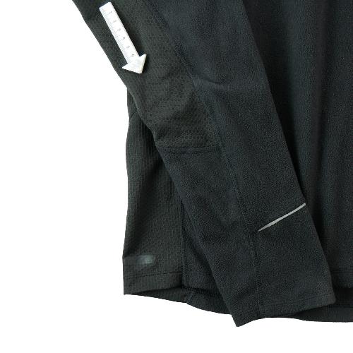 Course à pied route - The North Face Pull polaire Flight Series FlashDry Polaire 1/2 zip Homme Taille XL Noir #QWE1634 - photo 9