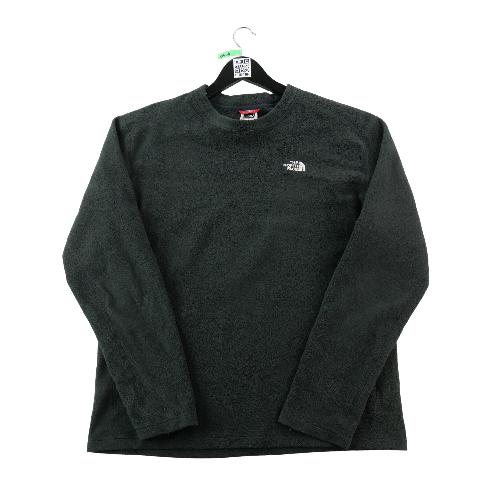 The North Face Pull polaire TKA Glacier Crew Micropolaire légère Homme Taille M Noir #QWE0404