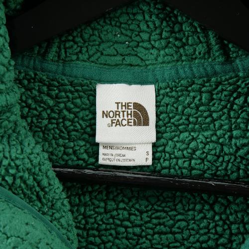Sportswear - The North Face Pull polaire Campshire Pullover Hoodie Polaire sherpa Homme Taille S Vert #QWE0887 - photo 9