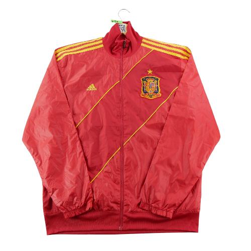 Fitness / Cardio training - Adidas Veste de survêtements Spain FEF Anthem Jacket ESPAÑA au dos Homme Taille L Rouge #QWE4173 - photo 9