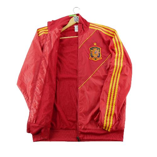 Fitness / Cardio training - Adidas Veste de survêtements Spain FEF Anthem Jacket ESPAÑA au dos Homme Taille L Rouge #QWE4173 - photo 9