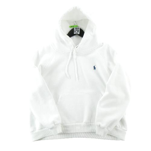 Sportswear - Polo Ralph Lauren Sweat à capuche Cropped Boxy Hoodie Pony Femme Taille S Blanc #QWE0913 - photo 9