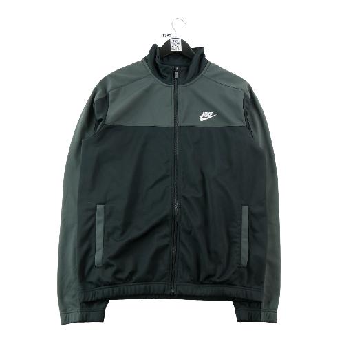 Fitness / Cardio training - Nike Veste de survêtements Sport Essentials Poly-Knit Color block noir gris Homme Taille M #QWE3709 - photo 9