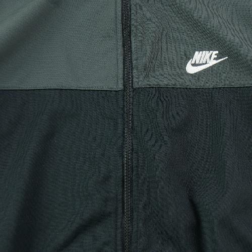 Fitness / Cardio training - Nike Veste de survêtements Sport Essentials Poly-Knit Color block noir gris Homme Taille M #QWE3709 - photo 9