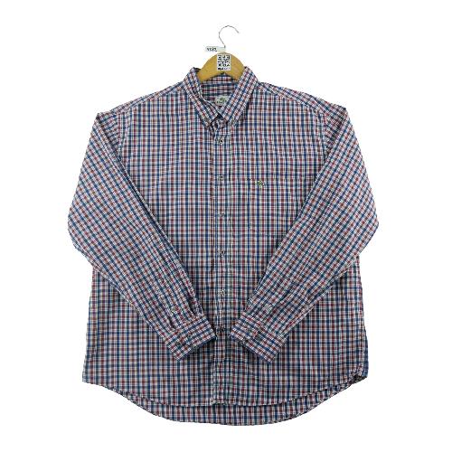 Lacoste Chemise classique Homme Taille 2XL à carreaux Multicolore