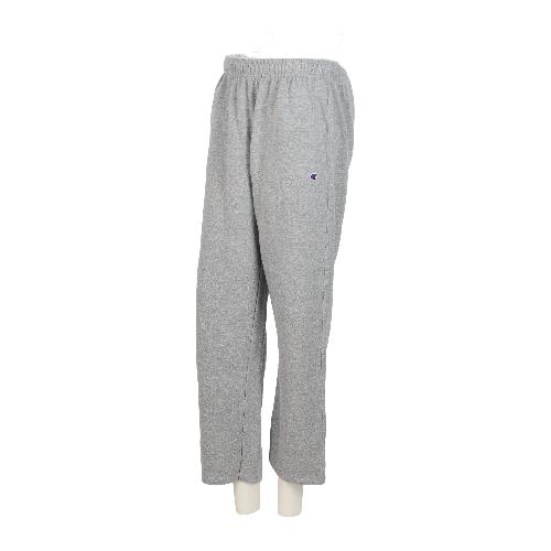 Fitness / Cardio training - Champion Jogging Powerblend Open Bottom Logo C brodé Molleton brossé Homme Taille L Gris #QWE7459 - photo 9