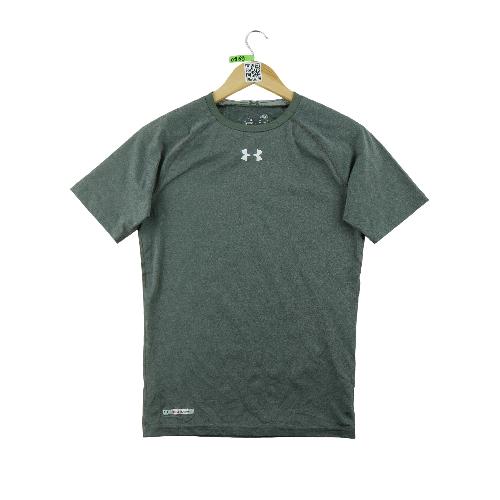 Under Armour T-shirt HeatGear Sonic Compression Coupe compression Homme Taille L Gris