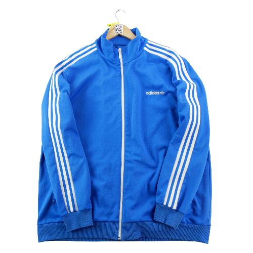 Adidas Veste de survêtements 3-Stripes Originals Trefoil brodé Col montant Homme Taille 2XL #QWE1440