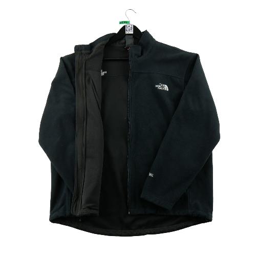Fitness / Cardio training - The North Face Veste polaire WindWall Coupe droite Polaire coupe-vent Homme Taille 2XL Noir - photo 7
