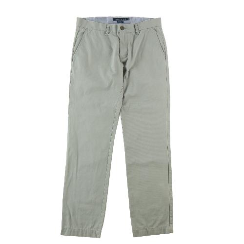 Tommy Hilfiger Pantalon Tailored Fit Taille W32/L32 Homme Gris #QWE1943