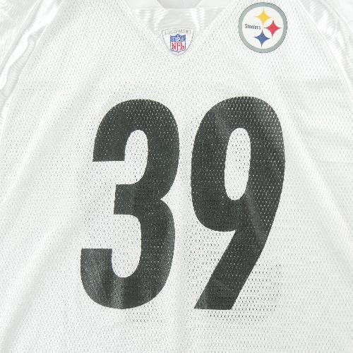 Football Américain - Reebok Maillot NFL Pittsburgh Steelers Willie Parker 39 Running Back 2006–2009 Taille L #QWE7454 - photo 9