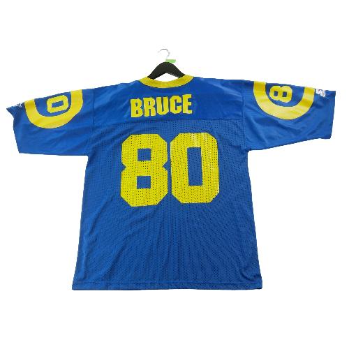 Football Américain - Starter Maillot NFL Saint-Louis Rams Isaac Bruce 80 1995 Authentic Apparel Y2K Taille XL #QWE0115 - photo 9
