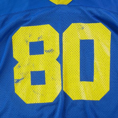 Football Américain - Starter Maillot NFL Saint-Louis Rams Isaac Bruce 80 1995 Authentic Apparel Y2K Taille XL #QWE0115 - photo 9