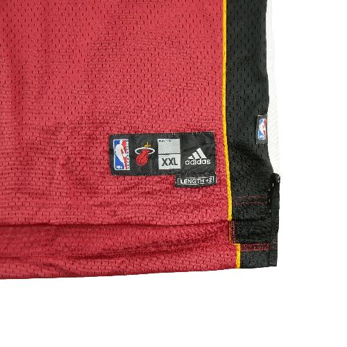 Basket-ball - Adidas Maillot NBA Heat de Miami Dwyane Wade 3 Swingman Alternate Length +2 Taille 2XL #QWE7120 - photo 9