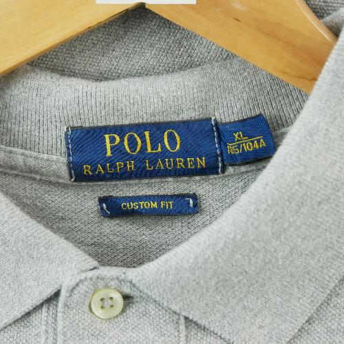 Golf - Polo Ralph Lauren Polo manches courtes Custom Fit Mesh Pony Homme Taille XL Gris #QWE0004 - photo 6