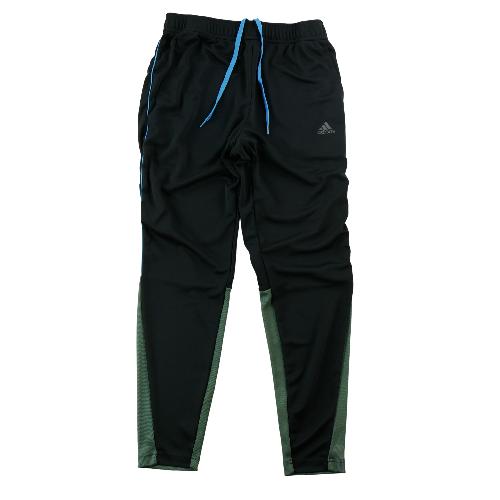 Adidas Jogging Ribbed AeroReady Jambes fuselées Polyester recyclé Homme Taille L Noir #QWE3483