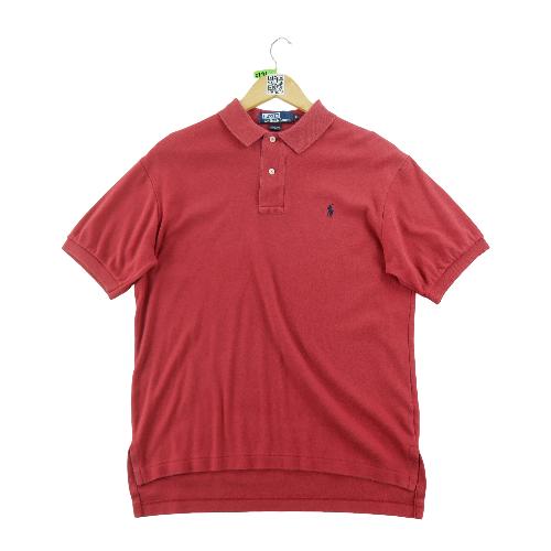 Golf - Polo Ralph Lauren Polo manches courtes Y2K Made in USA Vintage Homme Taille S Rouge #QWE0792 - photo 6