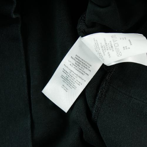 Sportswear - Polo Ralph Lauren Sweat Luxury Jersey Quarter-Zip Pullover Pony brodé Homme Taille M Noir #QWE0795 - photo 9