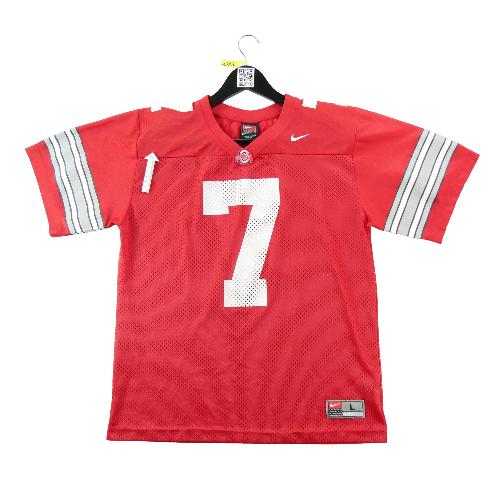 Football Américain - Nike Maillot Homme NCAA Ohio State Buckeyes 7 Team Université Vintage Taille XS #QWE1222 - photo 9