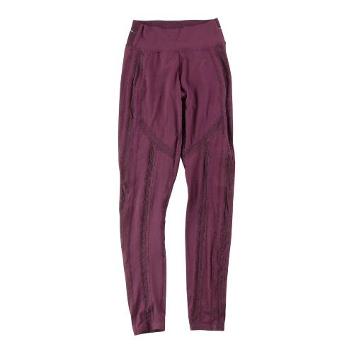Gymshark Leggings Gym Running Femme Taille S Bordeaux #QWE4257