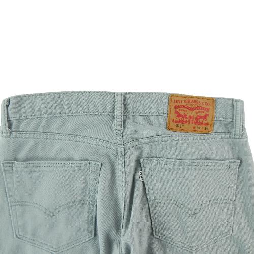 Sportswear - Levi Strauss Jean Levis 511 Slim Taille W32/L34 Homme Gris #QWE3257 - photo 9