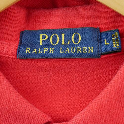Golf - Polo Ralph Lauren Polo manches longues Big Pony Femme Taille L Rouge #QWE7516 - photo 6