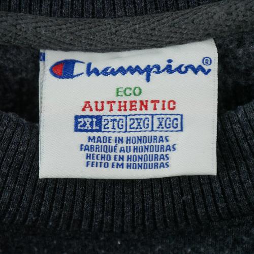 Fitness / Cardio training - Champion Sweat à capuche Vintage Y2K Homme Taille 2XL Marine #QWE0489 - photo 6