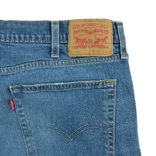 Sportswear - Levi Strauss Jean Levis 512 Slim Taper Taille W36/L32 Homme Bleu #QWE0919 - photo 9