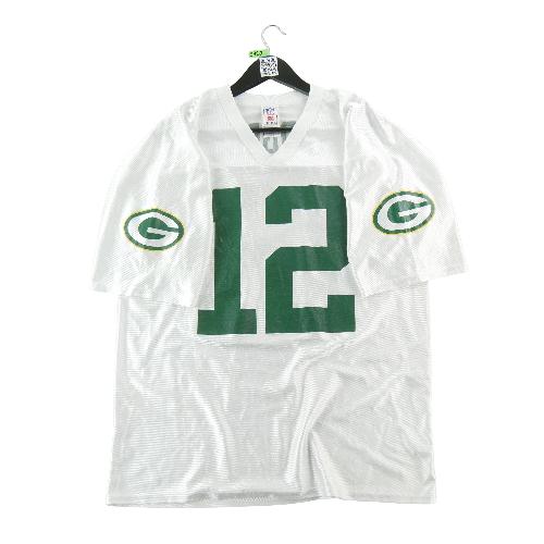 NFL Team Apparel Maillot NFL Green Bay Packers Aaron Rodgers 12 2008–2011 Vintage Taille L #QWE0120