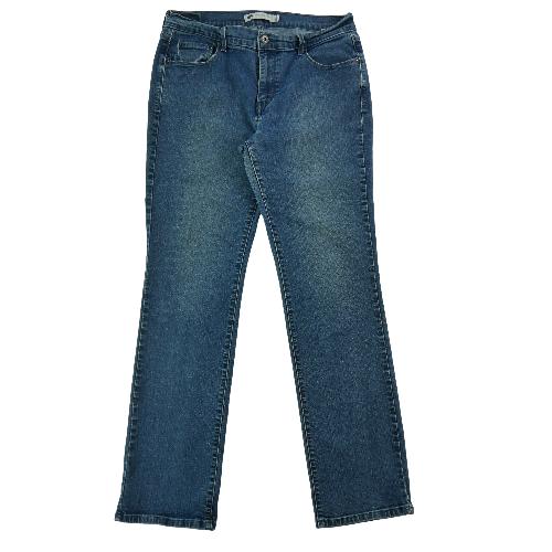 Levi Strauss Jean Levis 505 Straight Leg Taille W31/L32 Femme Bleu #QWE1680