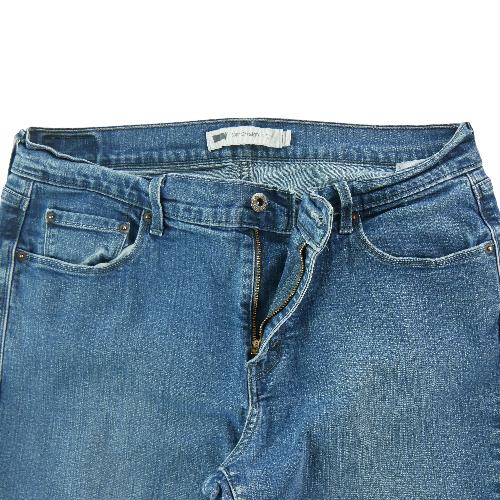 Sportswear - Levi Strauss Jean Levis 505 Straight Leg Taille W31/L32 Femme Bleu #QWE1680 - photo 9